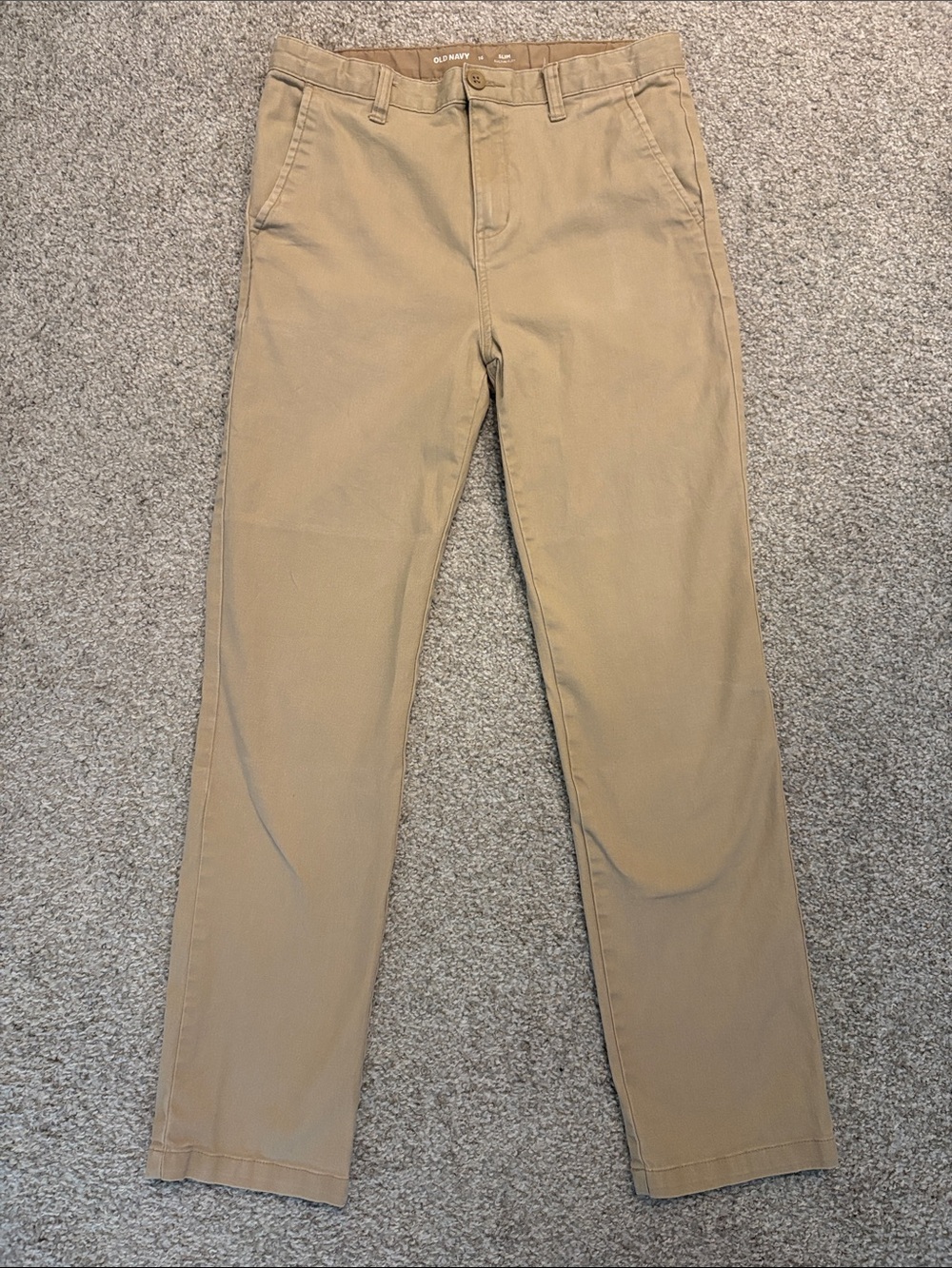 Old Navy Boys Tan Dress Chinos